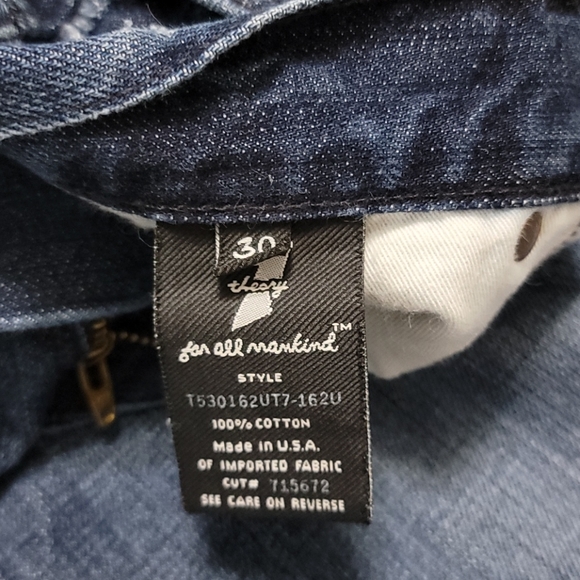 7 For All Mankind Boot Cut Jeans Sz 30x33 - Picture 6 of 13